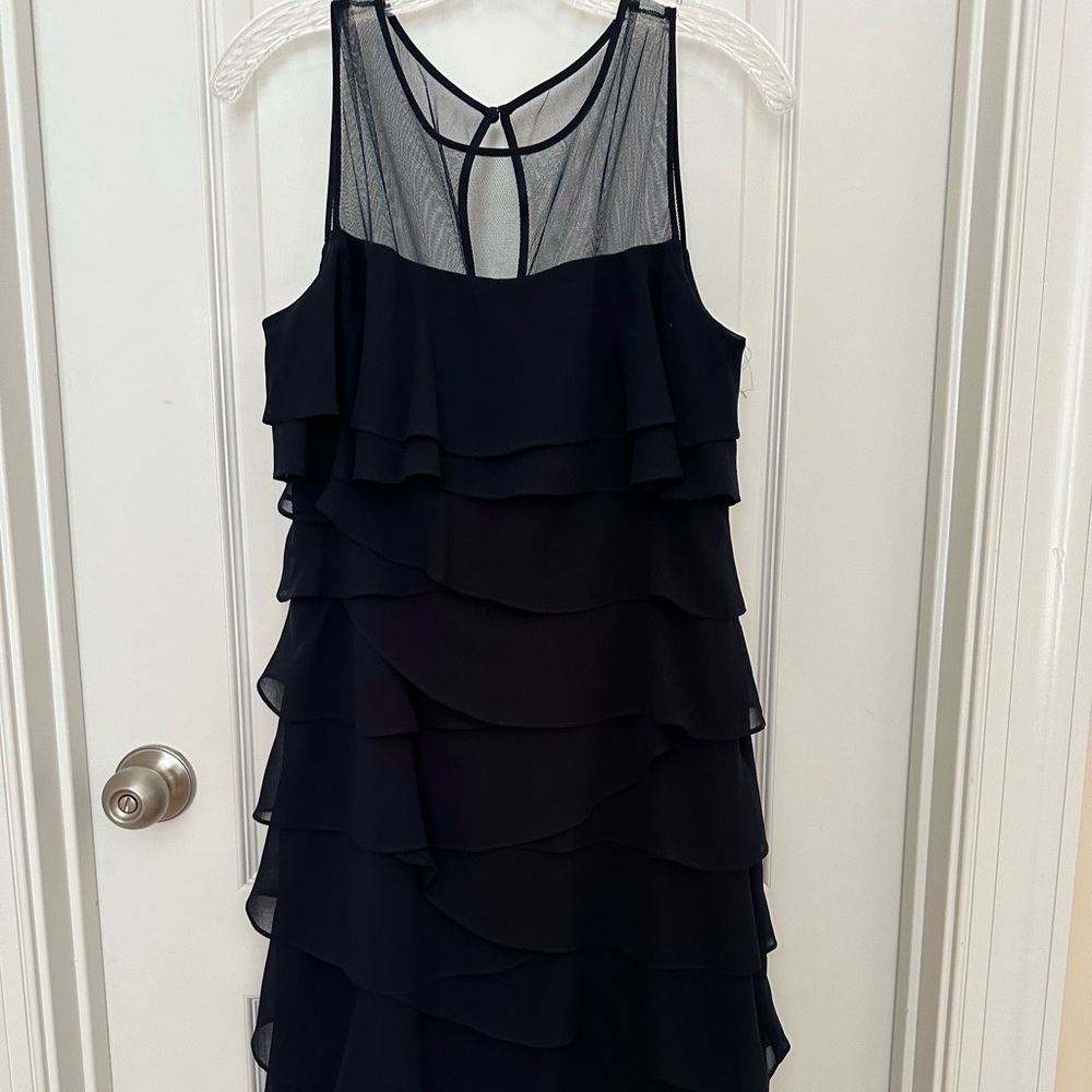 Adrianna Papell navy dress